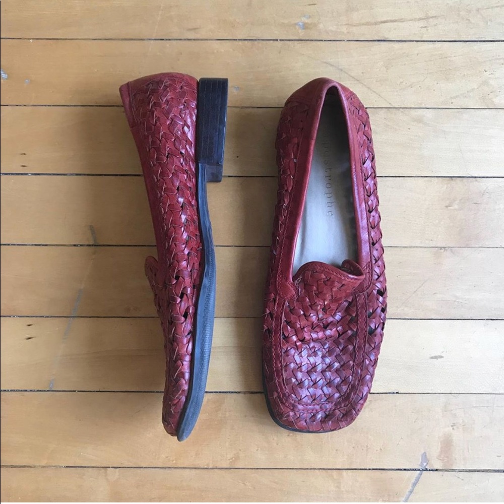 VINTAGE Woven Summer Loafers